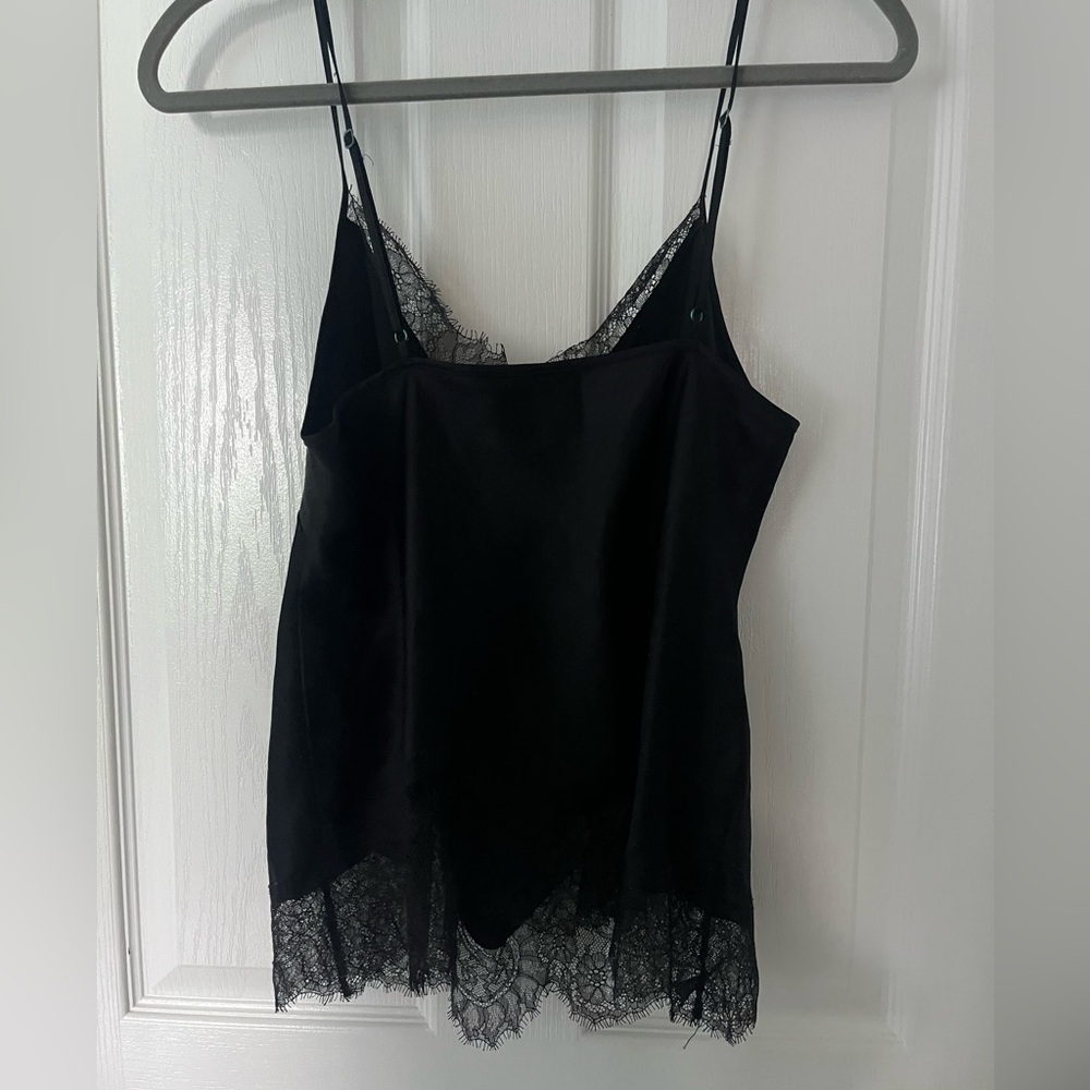 Victoria’s Secret Black Satin Lace Camisole - Picture 5 of 7